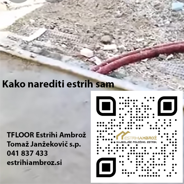 Kako narediti estrih sam