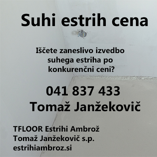 Suhi estrih cena Suhi estrih cena
