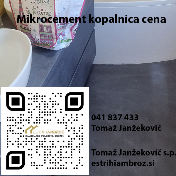 Mikrocement kopalnica cena