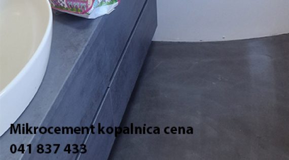 Mikrocement kopalnica cena